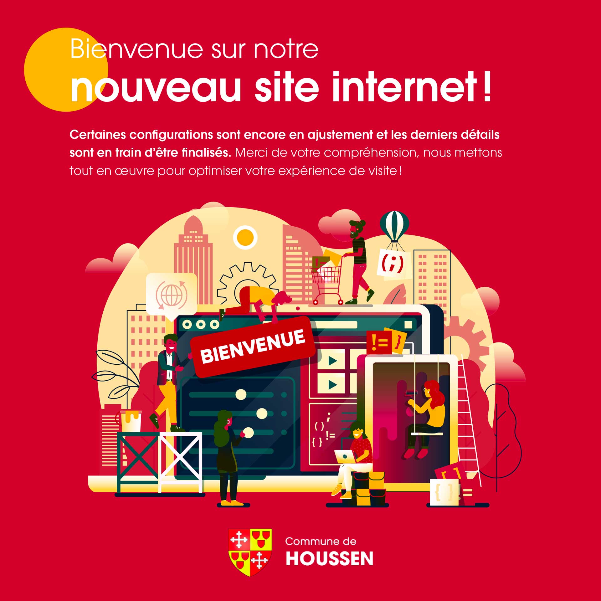 Nouveau site internet pour la commune de Houssen