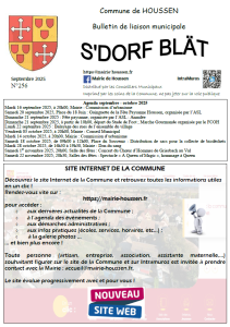 BULLETIN 256 – Septembre 2025