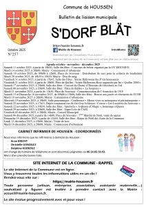 BULLETIN 257 – Octobre 2025