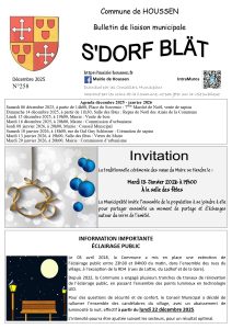 BULLETIN 258 – Décembre 2025