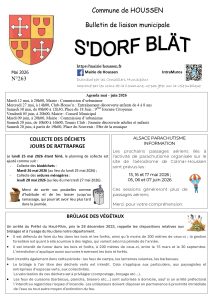 BULLETIN 263 – Mai 2026