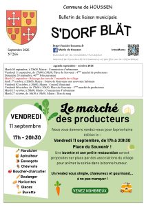BULLETIN 266 – Septembre 2026